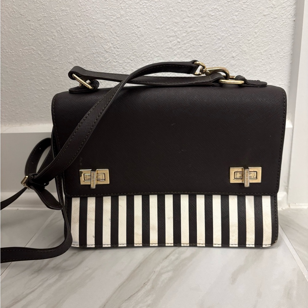 Henri Bendel Black and White Mini Bag